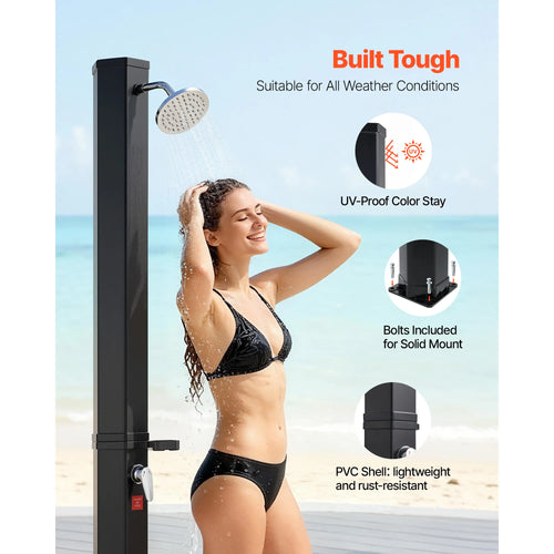 Marlowe's 40L Outdoor Heated Shower