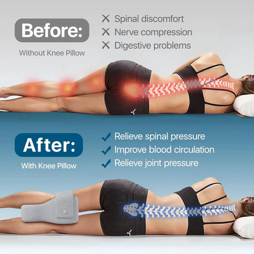 Knee Pillow for Side Sleepers
