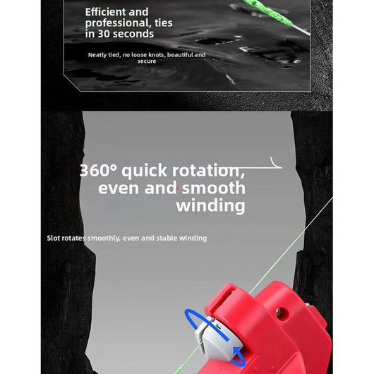 Motorized Line Knotter