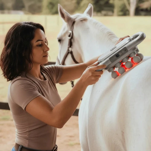 Marlowe's Dual Therapy Horse Massager